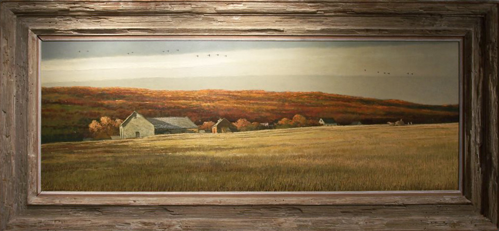 Eric Sloane Painting Title: End of Day