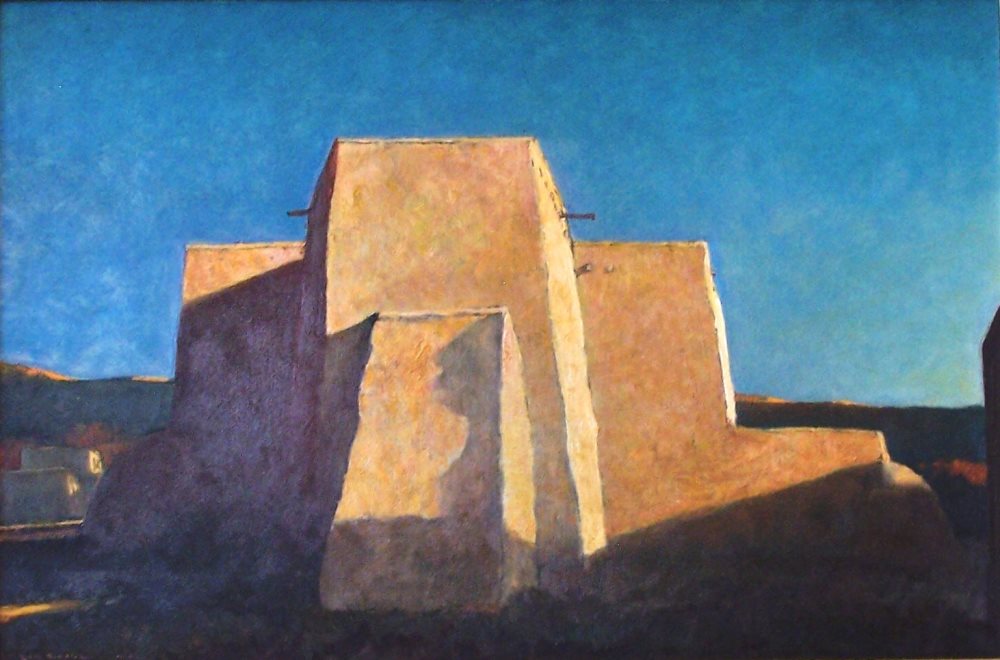 Eric Sloane Painting Title: Mission At Ranchos