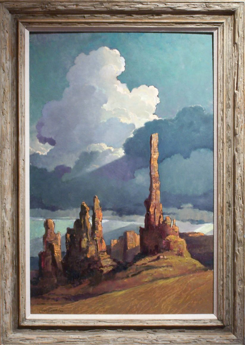 Eric Sloane Painting Title: Sky Fingers