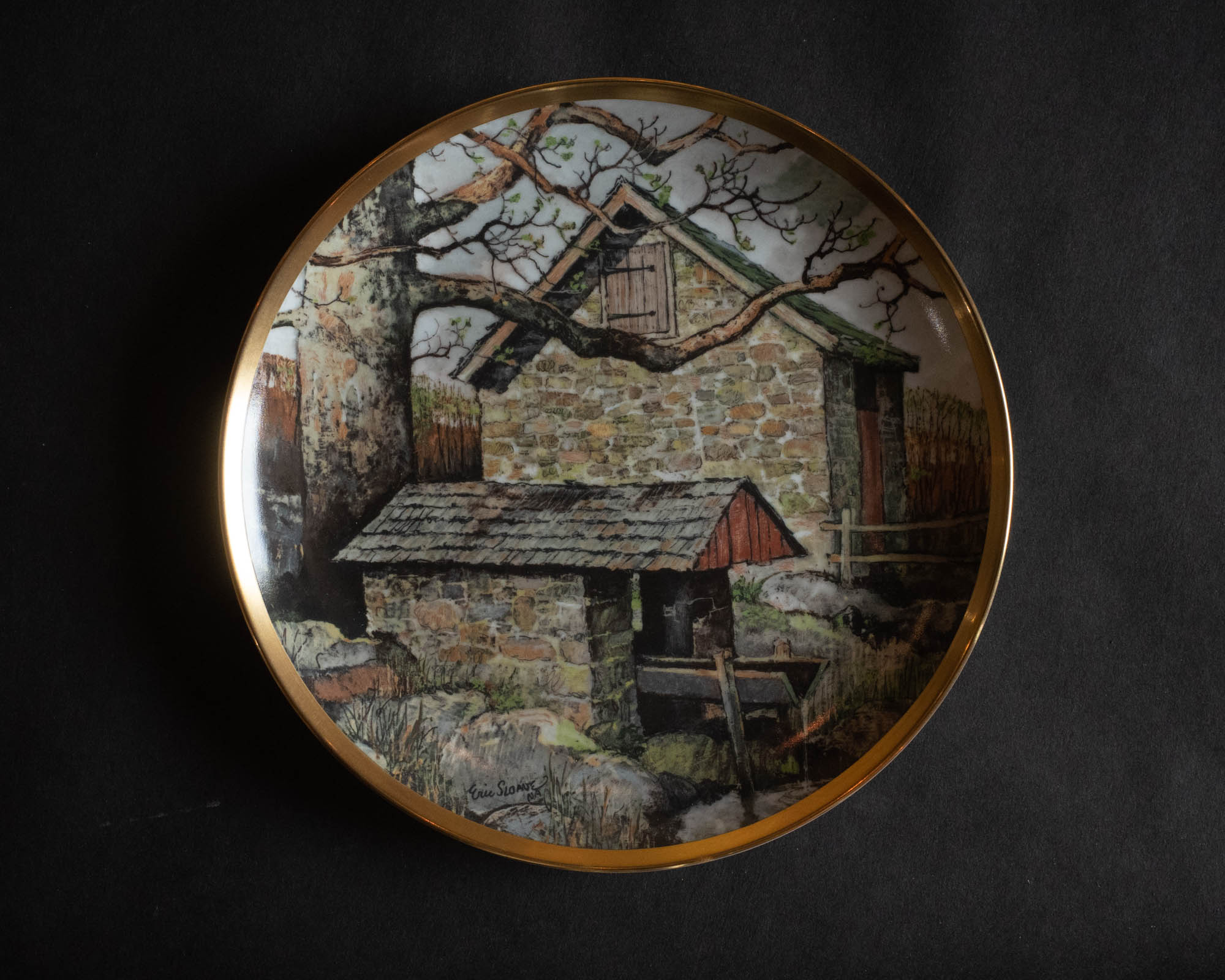 Eric Sloane Painting Title: Spring House